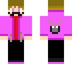 pink mustache