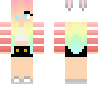 pink version of bunny