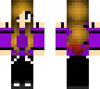 purple burnette