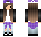 purple chibi girl