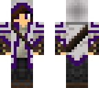purple female assassin