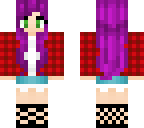 purple haired