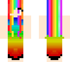 rainbow girl