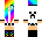 rainbow girl