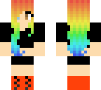 rainbow hair