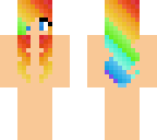 rainbow hair base