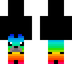 rainbow mini pug