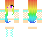 rainbow teenager
