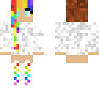 rainbow white girl