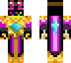 ranbow moustache enderman