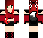 retro wolf girl