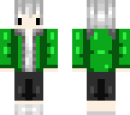 sans boy chibi green