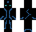 the blue man