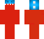 the whole red dino