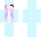 violet dino girl