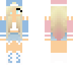 blue and pink