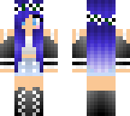 blue girl