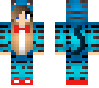 crazy tiger blue