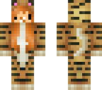 cute baby tiger girl