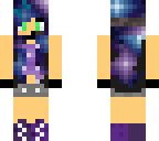 galaxy gamer girl skin
