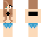 girl in swinsute
