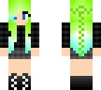 green checker girl