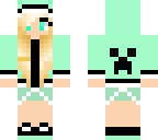 mint creeper girl