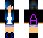 my minecraft skin with a bit of editing
