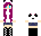 pretty panda girl