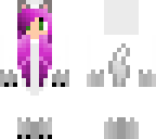 purple wolf girl