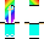 rainbow girl