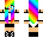 rainbow girl