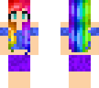 rainbow girl