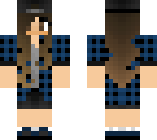 tomboy blue plaid
