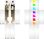 white dino girl