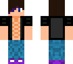 you can take off his shirt in skin costomiser