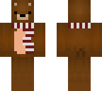 bear with scarf