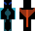 blue and orange dragon