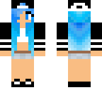 blue cap girl