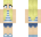 blue girl