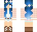 blue girl