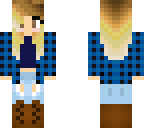 blue plaid