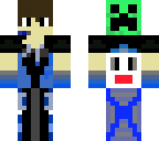 blue youtuber
