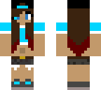 brunette skater