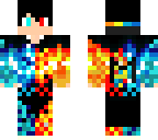 fire and ice particles
