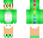 green dinosaur baby