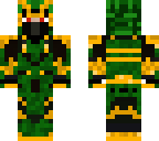 green samurai with optic