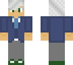high school white haired boy