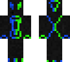 neon man with a queen under