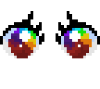 rainbow eyes